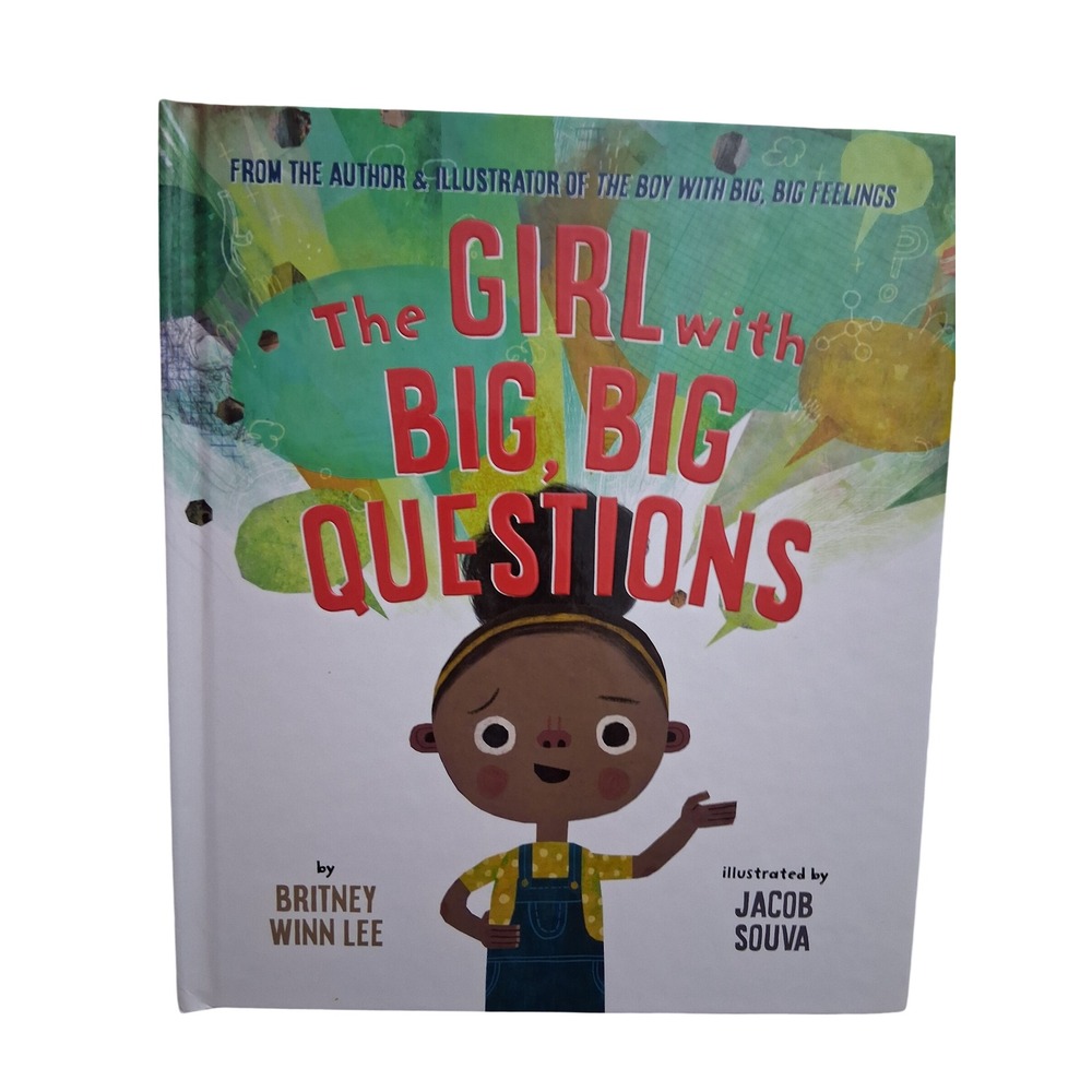 Beaming Books The Girl with Big Big Questions Childrens Book Hardcover
